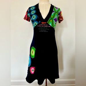 Desigual Women's A L Hora Short Sleeve Dress